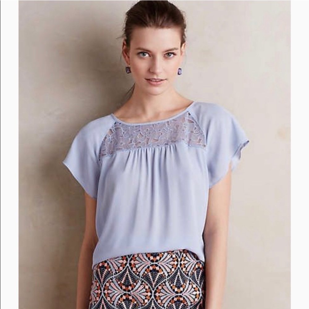 🆕LISTING! Maeve for Anthro Trace Top in ORANGE